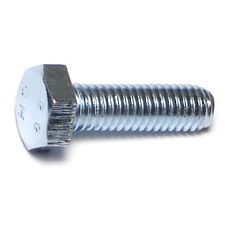 Midwest Fastener Class 8.8, M6-1.00 Hex Head Cap Screw, Zinc Plated Steel, 20 mm L, 50 PK 50422
